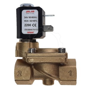 Elektrozawór M&M B205DBZ 0,3-16bar G1/2'' NBR 24V AC