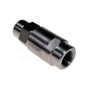 Złącze obrotowe Kothar proste G1/4''F-G3/8''M inox (300 180 533)