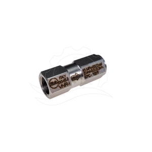 Zawór zwrotny PA G1/4''F-G1/4''F inox
