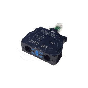 Podświetlenie Schneider ZBV-B6 24V niebieskie