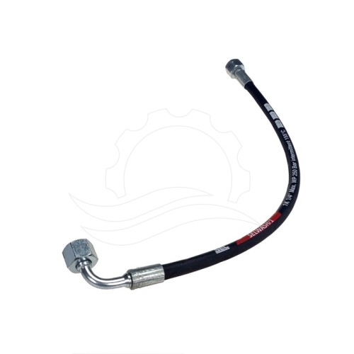 Wąż hydrauliczny gumowy Selwash DN6 1SN 0,5m P-K