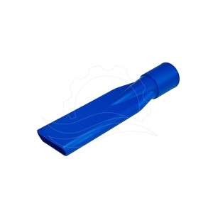 Ssawa odkurzacza plastikowa klasyczna 38mm krótka niebieska