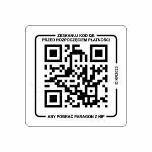 Kod QR kasy fiskalnej Novitus SDF-3