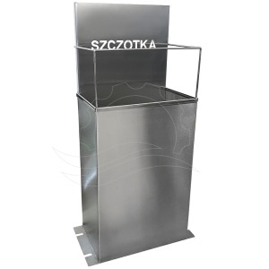 Pojemnik na szczotkę (z napisem)