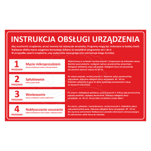 Naklejka NS Premium 850x550mm (wzór NS-B-4X-1.0)