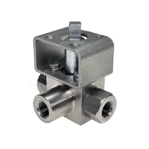 Zawór kulowy 3-drogowy HB3 G3/8'' PTFE