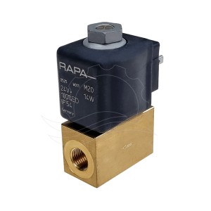 Elektrozawór Rapa SV04 0-150bar G1/4'' ruby 24V DC